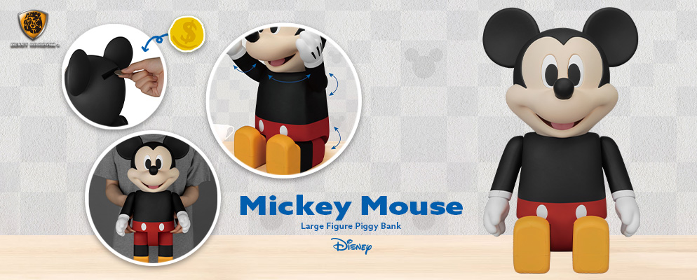 ミッキーマウス 貯金箱 生誕記念 ミッキーマウス 貯金箱 生誕記念