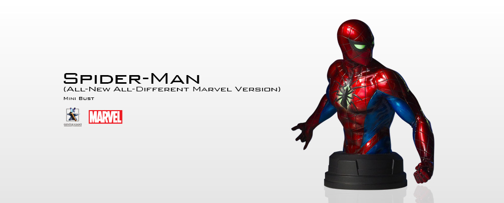 マーベル・コミック』【ミニバスト】スパイダーマン（オールニュー