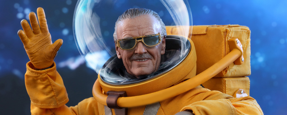 ホットトイズ スタン・リー 1/6スケール フィギュア マーベルの