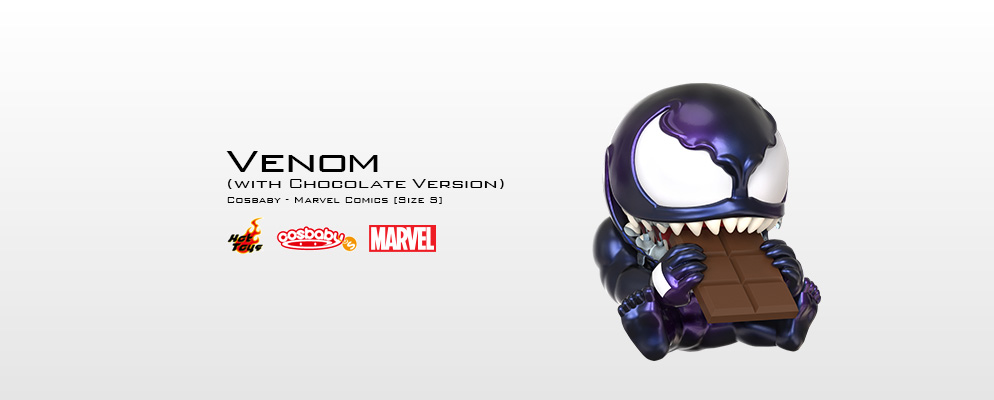 ヴェノム チョコレート コスベイビー ホットトイズ フィギュア HIRO on