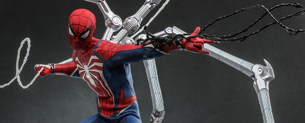 ホットトイズ スパイダーマン(ネガティブ・スーツ版) 1/6 SpiderMan