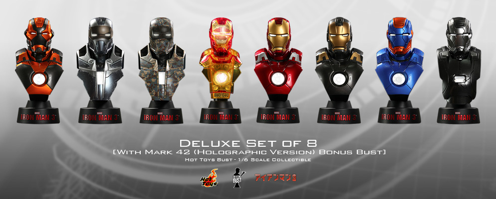 豪華セット】ホットトイズ アイアンマンMk7 & 中動玩具 & ジャンク