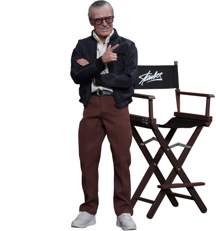 ホットトイズ スタン・リー 1/6スケール フィギュア マーベルの