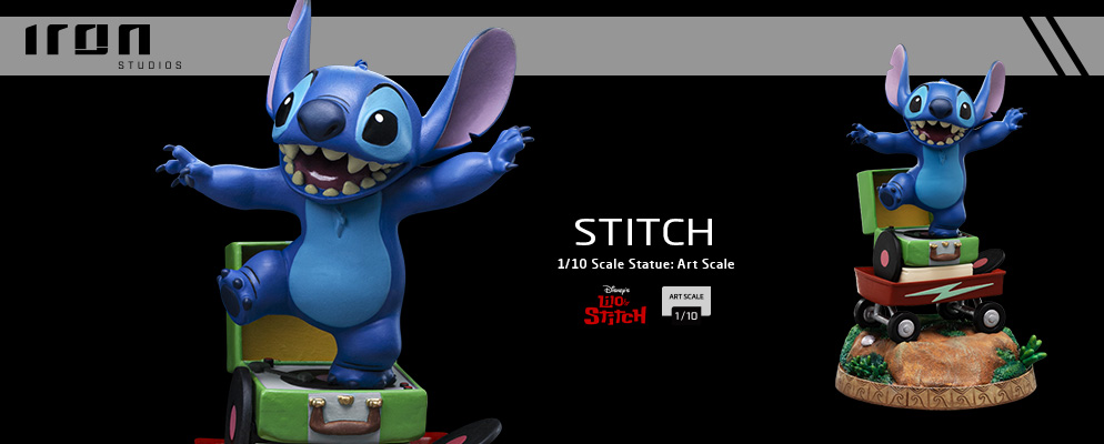 リロ＆スティッチ』【アイアン・スタジオ スタチュー】「アート