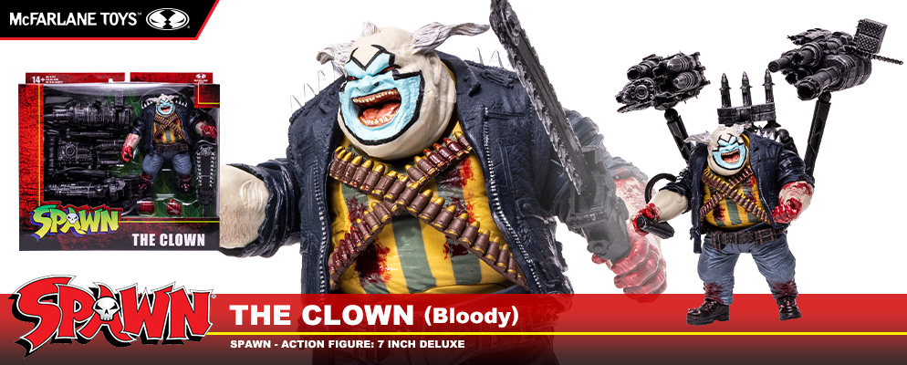 スポーン』【アクションフィギュア】7インチ・デラックス クラウン