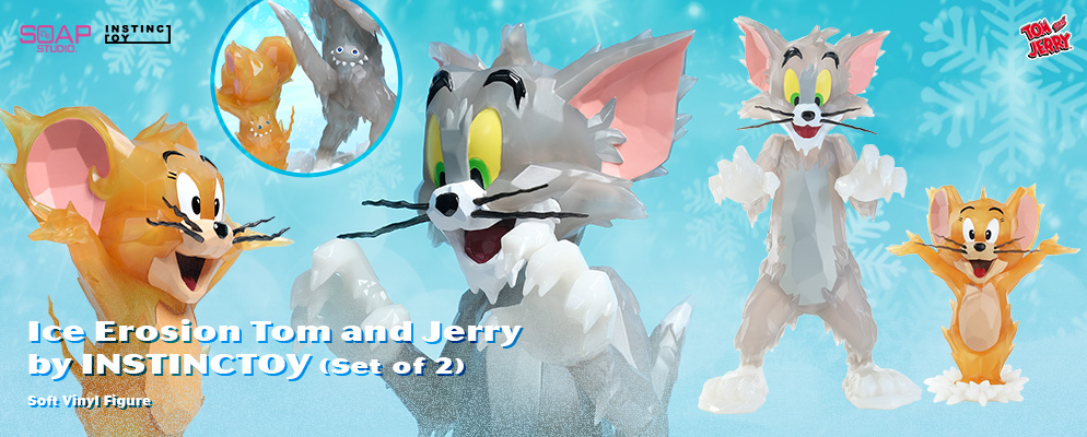 トムとジェリー』【ソフビ・フィギュア】トムとジェリー（ICE