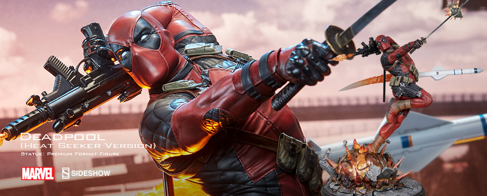 マーベル 1/4スケールプレミアムフィギュア デッドプール（X-Force版