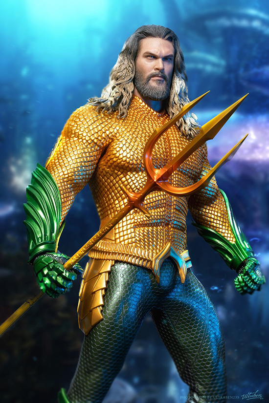 ホットトイズムービーマスターピースアクアマン1/6