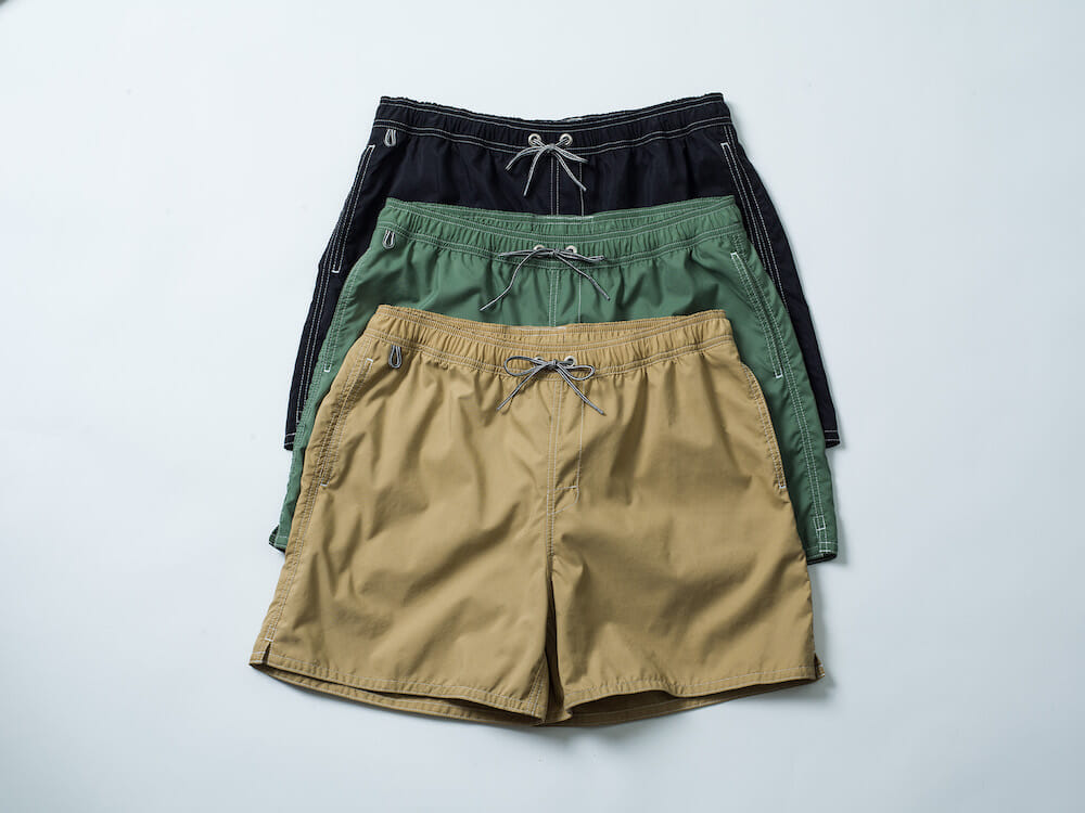 BIRDWELL for RHCロンハーマンSea Trunks カーキ BIRDWELL for RHC Sea