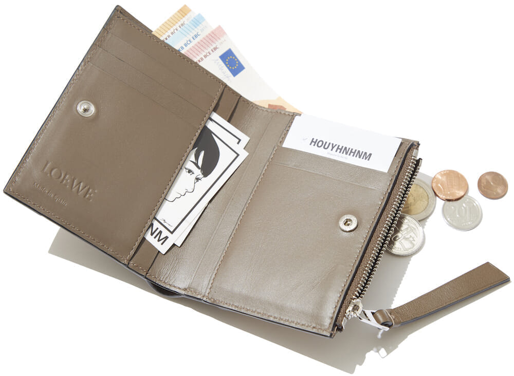 LOEWE パズルスリムコンパクトウォレット