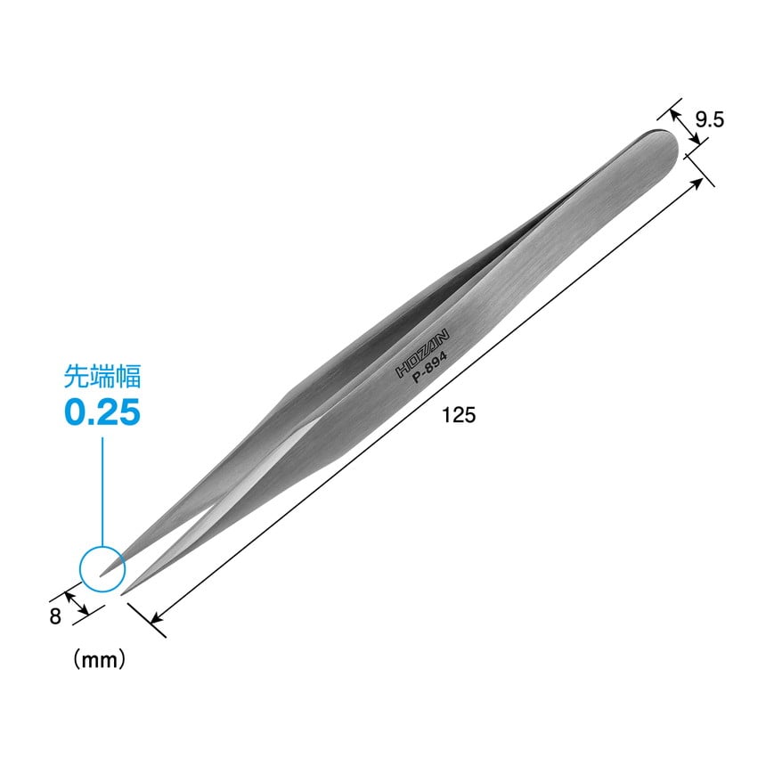 HOZAN P-890 セラミックピンセット7本 HOZAN P-890 セラミック