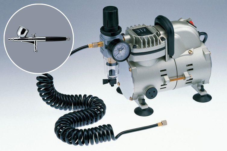 コンプレッサー317 エアブラシ付セット | 株式会社ウェーブ
