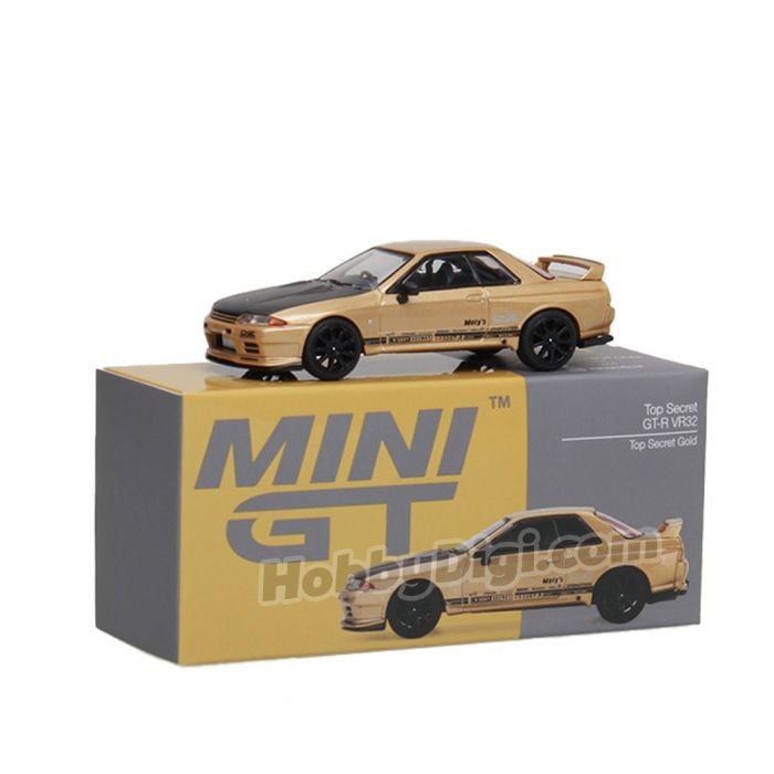 TSM 1:64 Mini GT Diecast Model Car - Top Secret Nissan Skyline GT