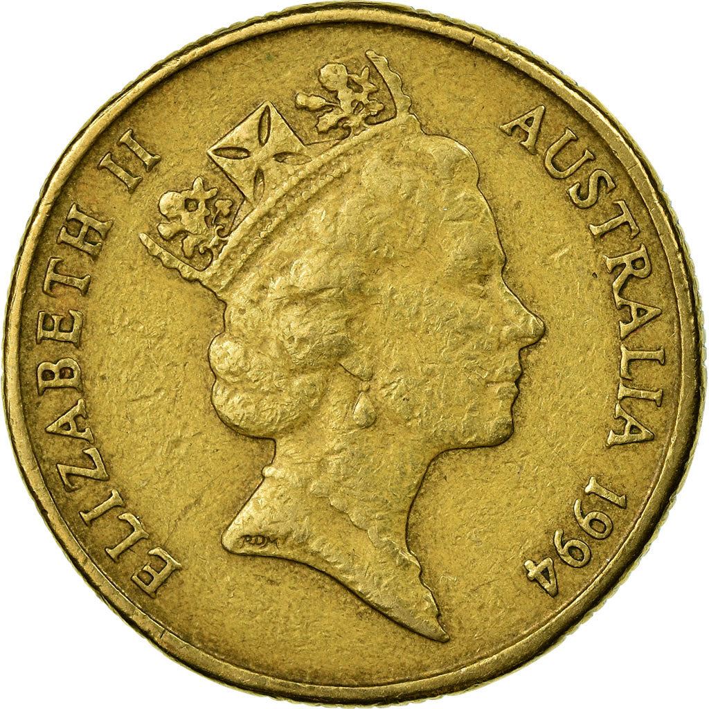 オーストラリア | 1ドル硬貨 | カンガルー | Km:84 | 1985 - 1998