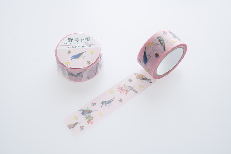 文一オリジナル 野鳥手帳マスキングテープ3種 Hobby's World｜野鳥撮影