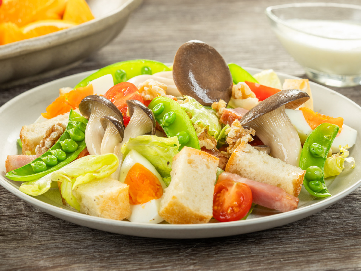 4月の霜降りひらたけ・生どんこレシピ | ホクト株式会社