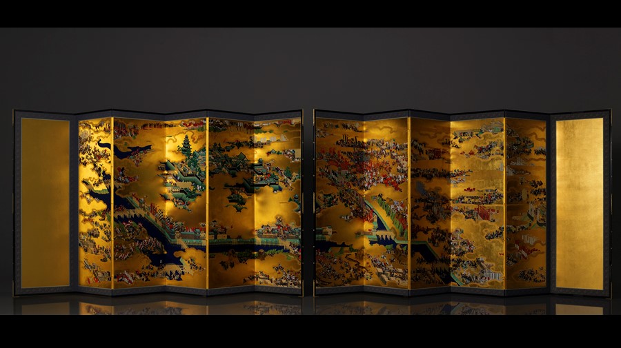 唐賢人風景図の大鍔 唐賢人風景図の大鍔 Tsuba Gallery #6 | Tsuba Otaku