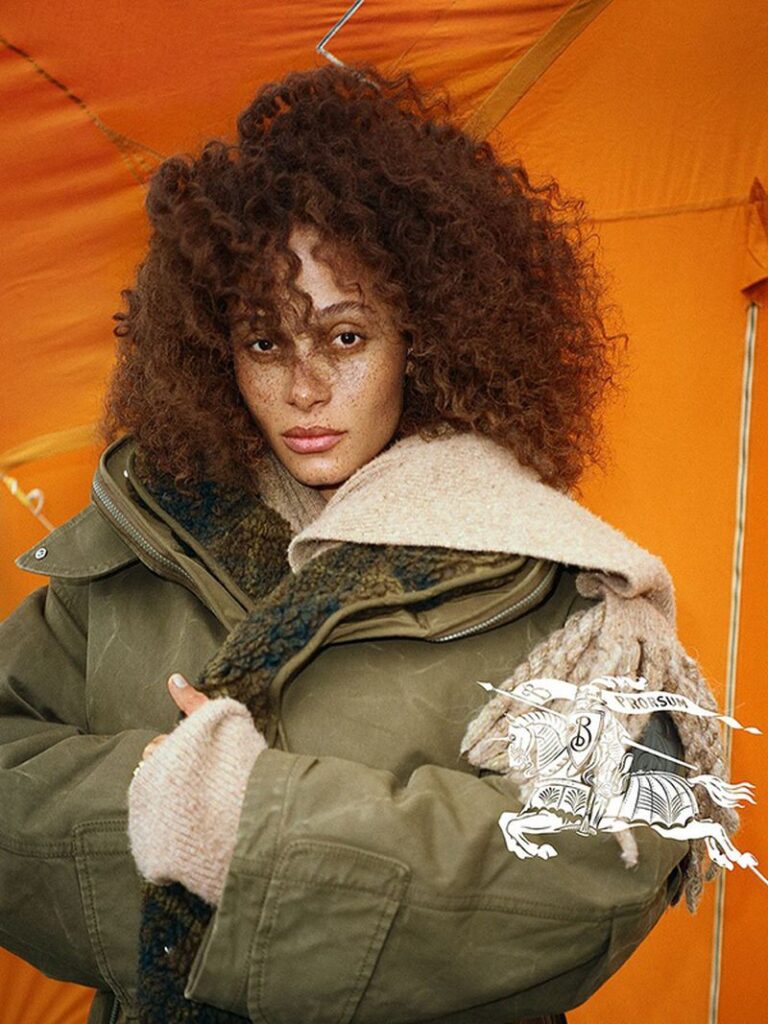 Holmes Production / Burberry Winter 2024 by Tyrone Lebon