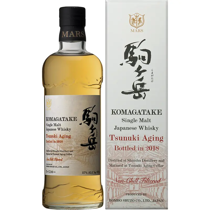 マルス PB シングルカスク 津貫 2018 No.T600 本坊酒造 駒ヶ岳