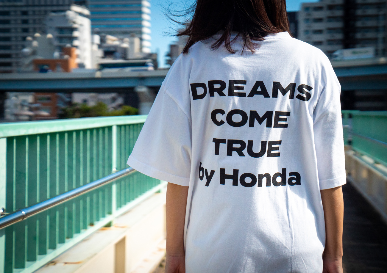 オリジナル企画 スペシャルグッズ『DREAMS COME TRUE』×『Honda