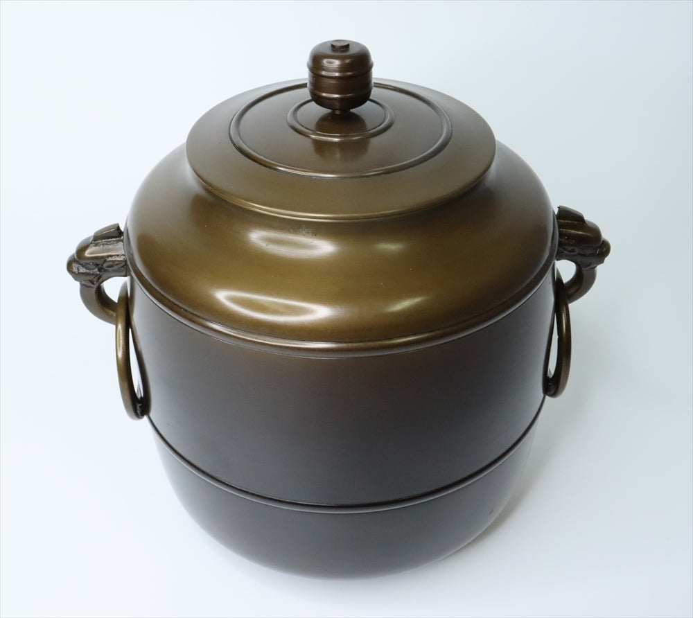 金森浄栄 利休好 唐銅皆具 茶道具 共箱有 蒸茶道具 – リサイクル堀り出しや