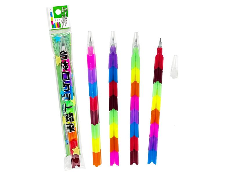 50景品 合体ロケット鉛筆|【堀商店】景品・販促品・お祭り用品の激安販売