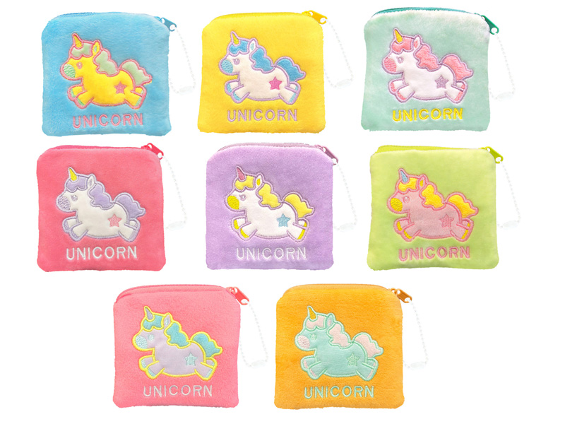 ゆめかわユニコーン刺繍ポーチ|【堀商店】景品・販促品・お祭り用品の