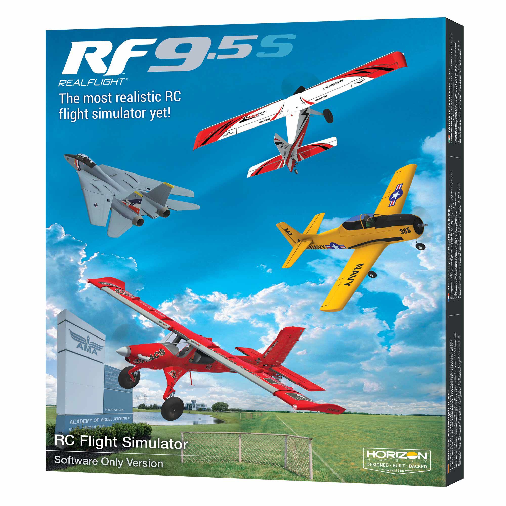 RC Flight Simulator RF9.5ソフト HORIZON RealFlight 9.5S RC