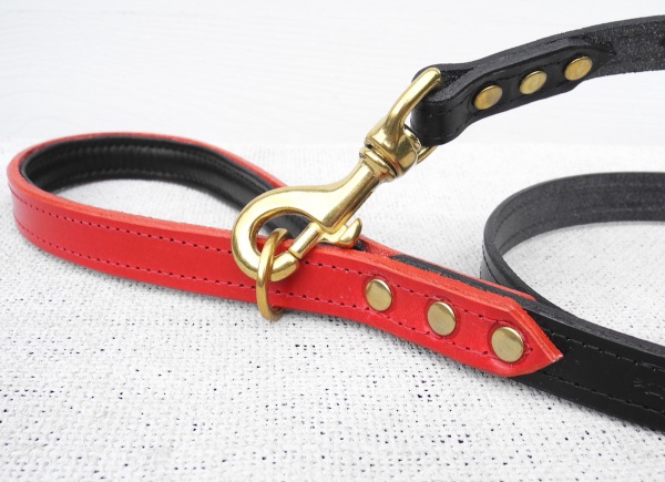 革製犬用リーシュ｜HOUNDWORTHY モノグラムラグジュアリーブライドル