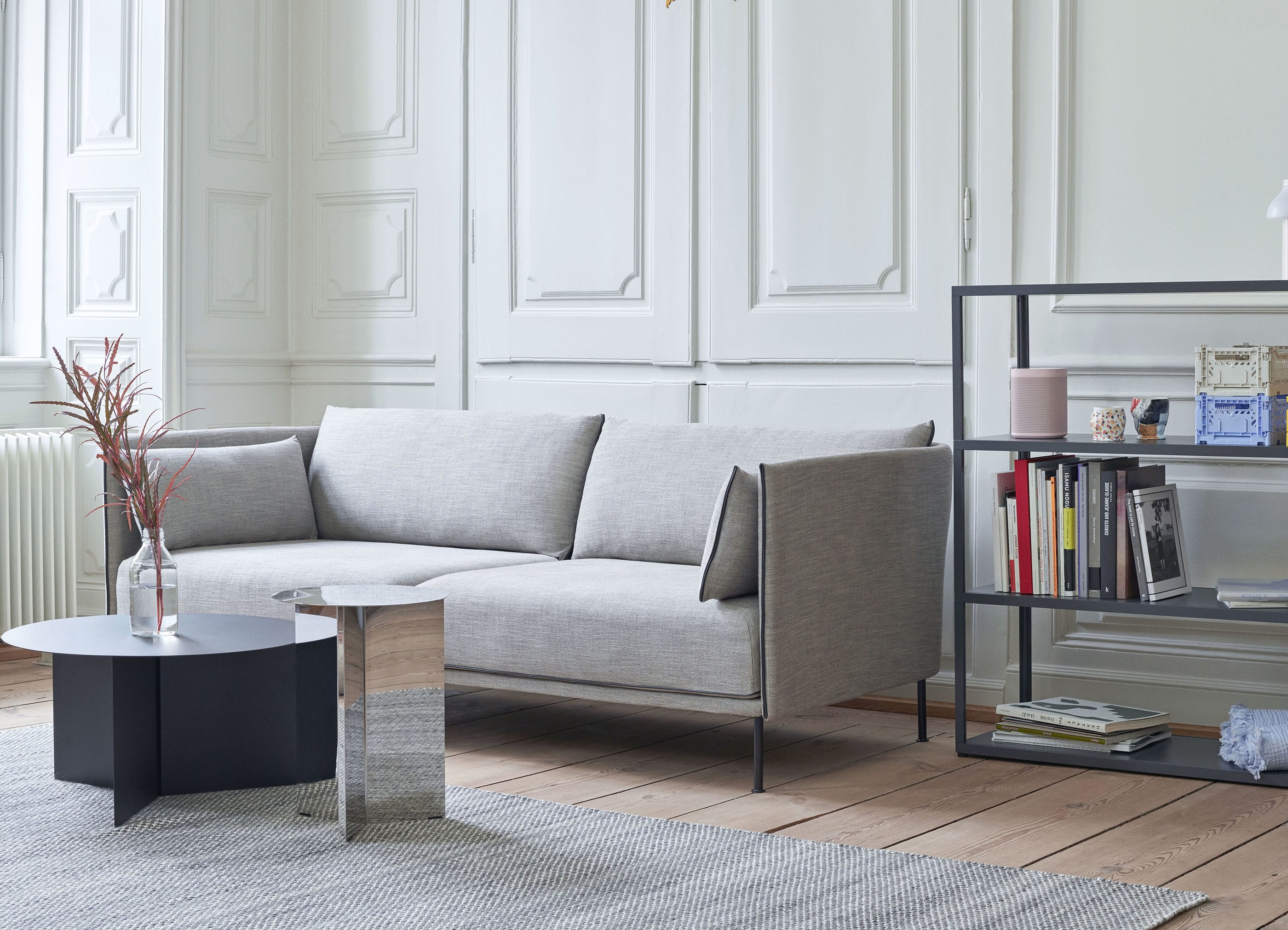 HAY ヘイ サイドテーブル② M ホワイト HAY サイドテーブル 正規販売店