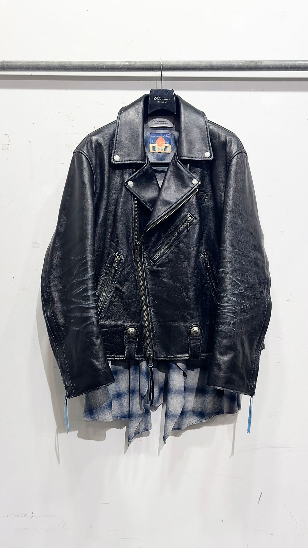 Azuma - × BLACKMEANS LINING HANGED RIDERS JACKET / ダブル