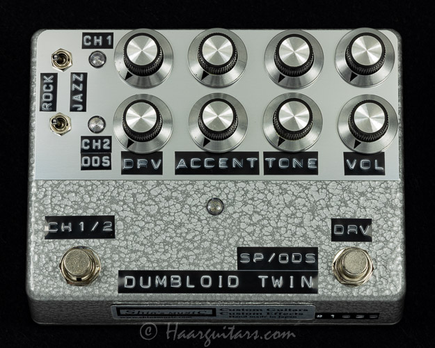 Shin's MUSIC, DUMBLOID TWIN SP/335, silver hammer - Haar Guitars
