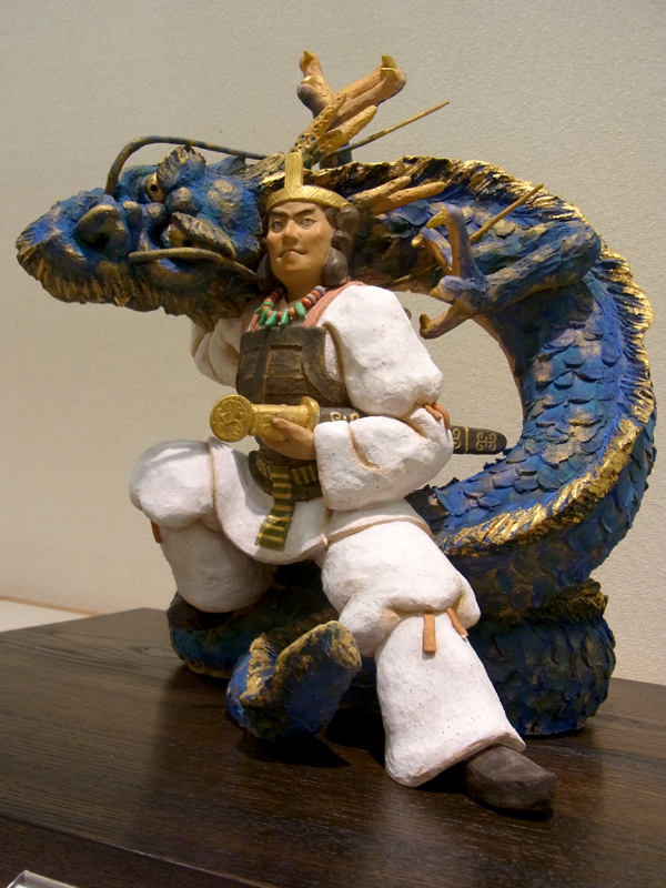 福岡三越にて博多人形『白水英章 溝口堂央 二人展』が開催中です｜山笠