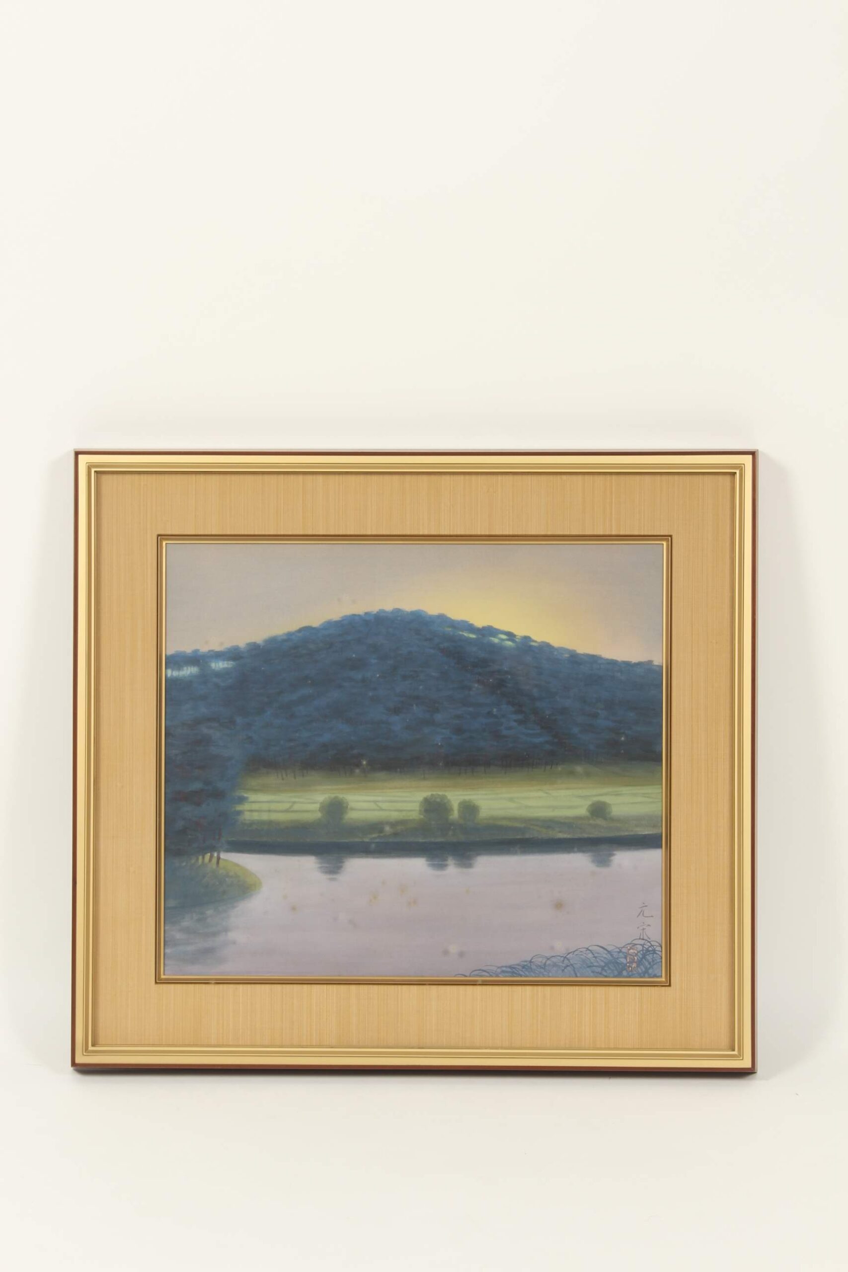 文化勲章受章作家奥田元栄日本画家筆作品