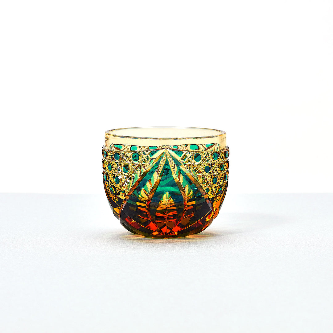 八角 ぐい呑み | PRODUCTS | 江戸切子ブランドのhaku硝子