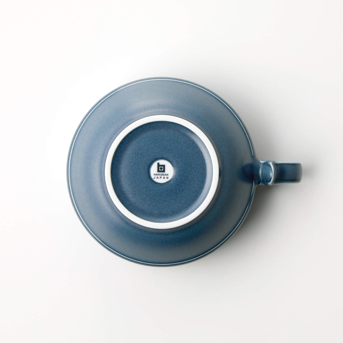 S型スープボール(大) オールドブルーマット | 白山陶器直営オンライン