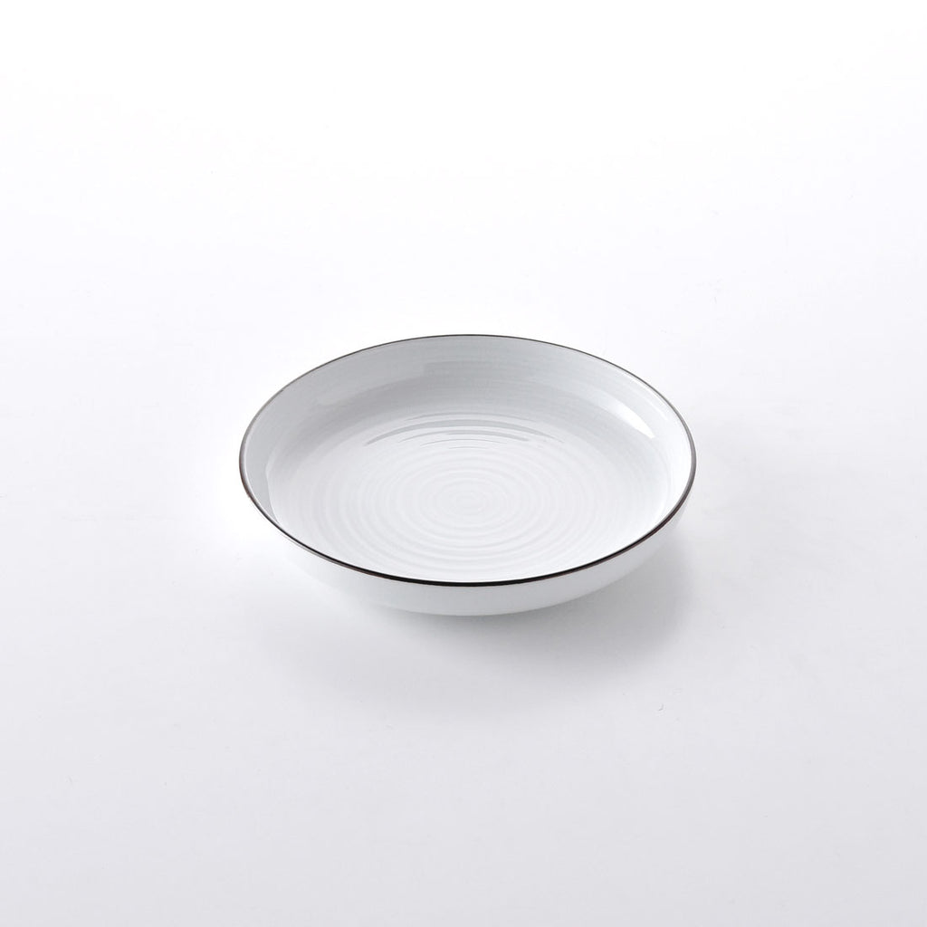 皿□飛流直下三千尺疑是銀河落九天（李白）膾皿 なます皿 6枚 山水