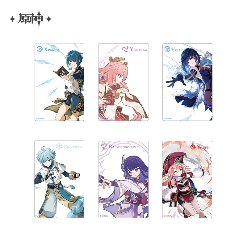 原神 七聖召喚大会 クリアカード｜HAKUTEA