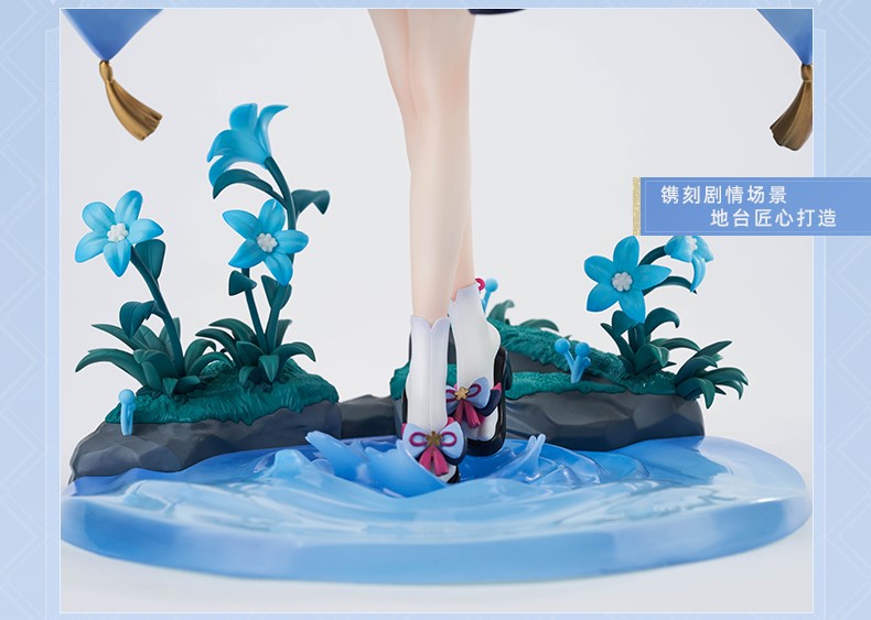 原神 神里綾華・白鷺氷華 1/7フィギュア 特典色紙付き【予約2024年10月