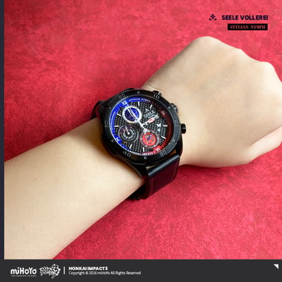 3rd 1018pt】崩壊3rd ゼーレ・双生の彼岸花 クォーツ腕時計【特殊航空