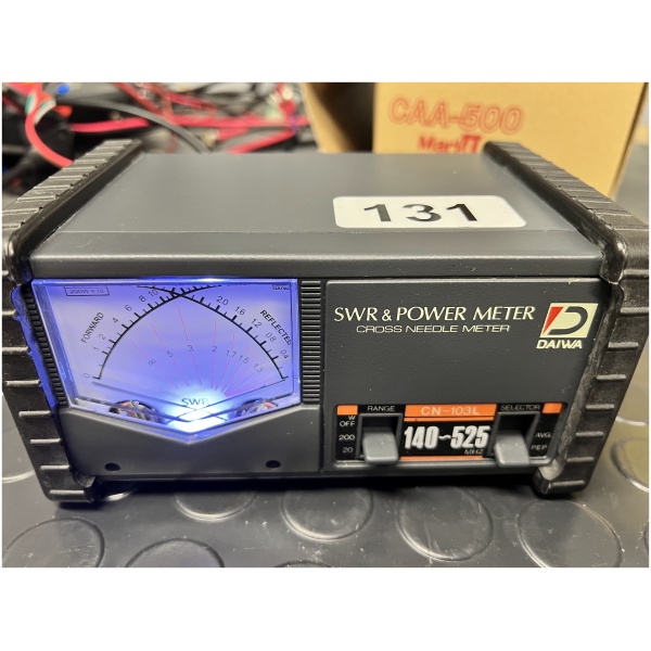 DAIWA CN-103L SWR Power Meter Cross Needle Meter | Ham Radio