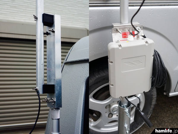 144/430MHz帯2バンド八木」と「3.5～50MHz帯ATUエレメント」＞CQオーム