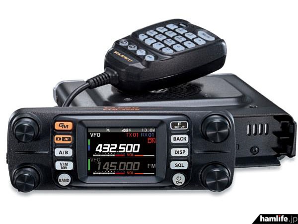 C4FMデジタル対応、2波同時受信が可能＞八重洲無線、144/430MHz帯