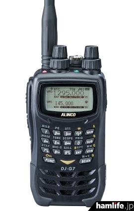 アルインコDJ-G7と移動運用セット