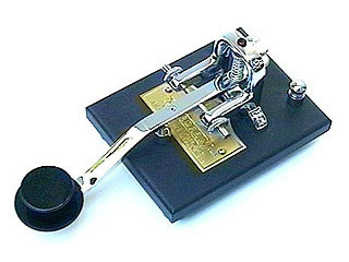 VIBROPLEX, Straight Standard Black, Morse Code CW Keys, Straight