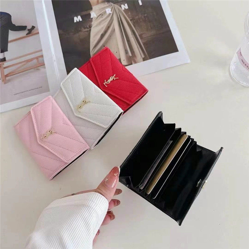 サン ローラン カード ケース 薄い ハイブランド カード ケース