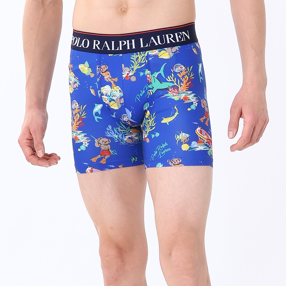 □ポロラルフローレン ポロベアーボクサートランクス3点セットM新品B