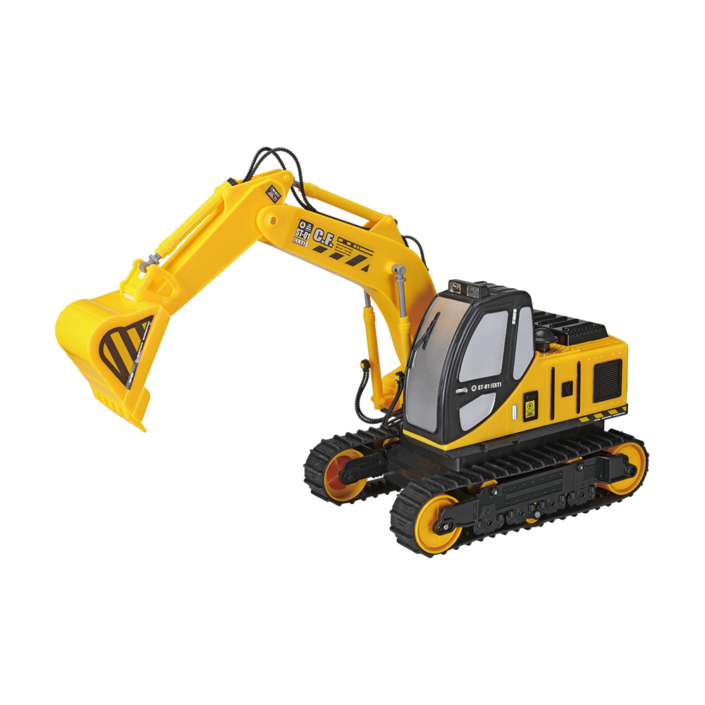 Amazon.co.jp: 最新型 ショベルカー パワーショベル ラジコン 1/14 2.4