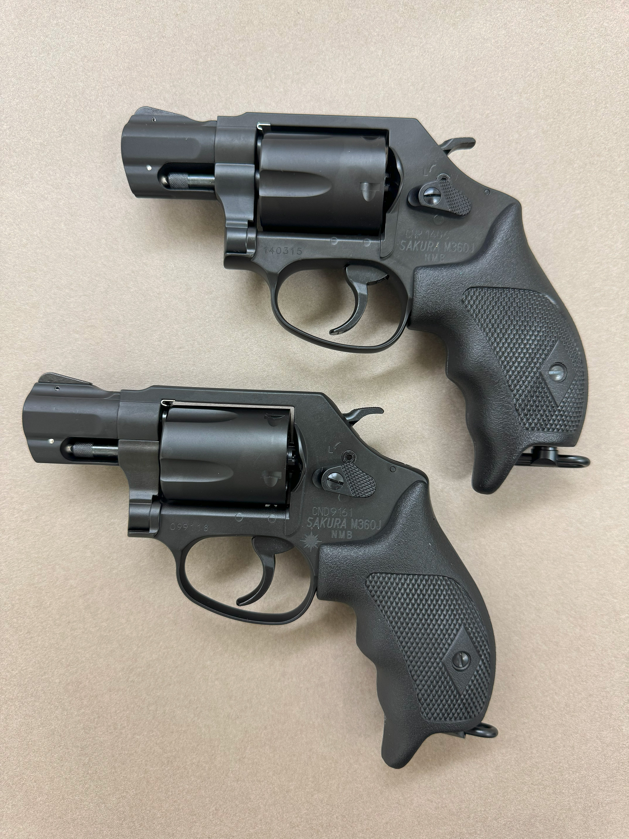 タナカワークス S&W M360J SAKURA 発火式 モデルガン レビュー