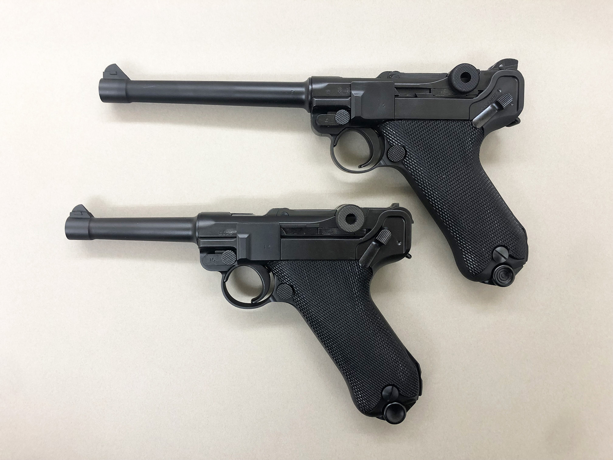 タナカワークス ルガー P08 R-Type ガスブローバック 4インチ & 6